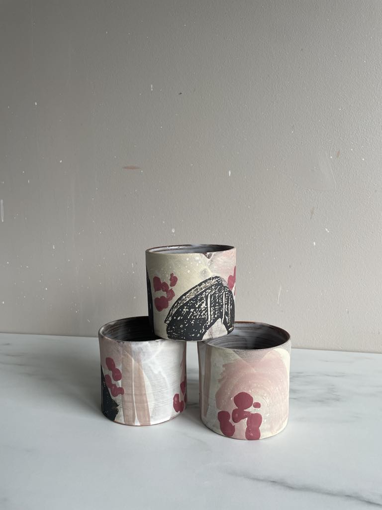 Kaffekopp - Rosa