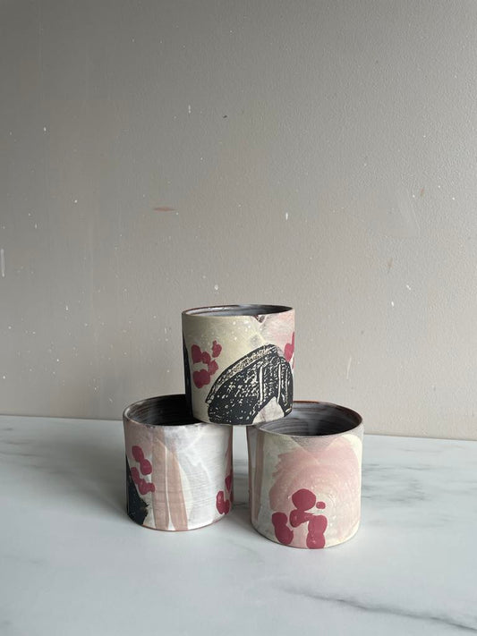 Kaffekopp - Rosa